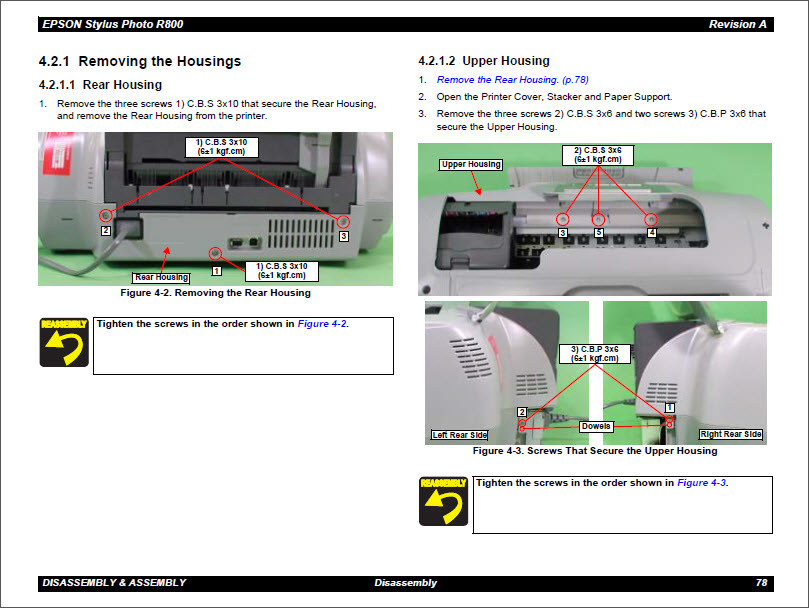 EPSON R800 Service Manual-5